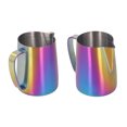 thumbnail image 1 of Colorful Milk Frothing Pitcher, Beautiful Appearance 22oz Milk Frothing Pitcher  For Kitchen, 1 of 8