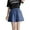 Blue, variant on Womens Casual Shorts Drawstring Sweat Elastic Waist Running Workout With Pockets Girls Bottoms Shorts