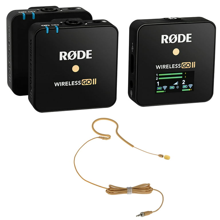 Rode Wireless GO II Dual Channel Wireless Microphone System - Shop WIRELESS  MICROPHONES online - TOMS The Only Music Shop