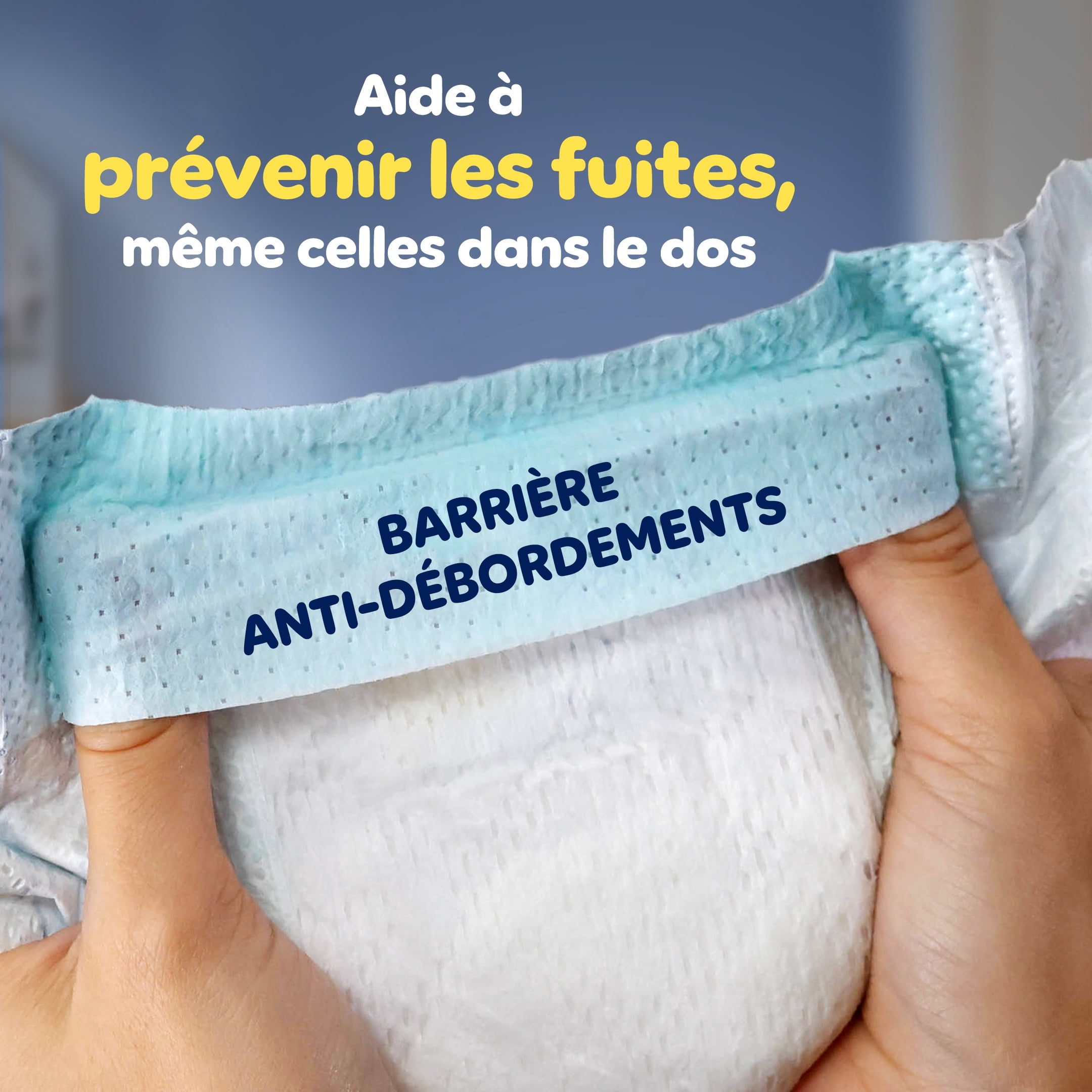 Couches de nuit ZZZ, taille 6 ( et plus [35 lb et plus]), couches jetables pour bébés, protection pendant la nuit