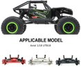 thumbnail image 4 of Ruiboury Aluminum Alloy 1/18 Front Axle RC Upgrade Part 1pcs CNC Rc Front Axle For Axial UTB18 RC Car Part RC Car Accessories Black, 4 of 6