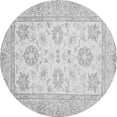 thumbnail image 1 of Ahgly Company Indoor Round Oriental Gray Traditional Area Rugs, 7' Round, 1 of 4