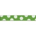 thumbnail image 3 of (3 pack) Offray Ribbon Green Polyester Ribbon, 3.1" x 3.1", 3 of 6