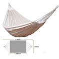 thumbnail image 1 of Hamaca para Acampar al Aire Libre, Hamaca de Lona portátil para Exteriores, Capacidad de 120 kg, Ligera con Bolsa de Transporte para Playa y Senderismo en la Playa, 1 of 5
