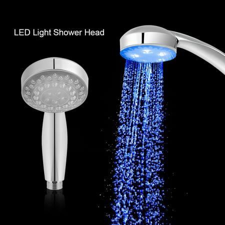 Iney Temperature Sensor Shower Head Led 3 Color Changing Water Glow Light Bathroom Canada - What Color Led Light For Bathroom
