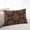 Orange, variant on Dark Brown Throw Pillow Covers, Vintage Abstract Flowers Pattern Soft Breathable Pillow Cases with Invisible Zipper for Sleeping, King Size Pillowcases for Couch Bed Sofa Chair 20x36 Inches
