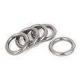 thumbnail image 1 of 20mm x 3mm Stainless Steel Webbing Strapping Welded O Rings 5 Pcs, 1 of 3