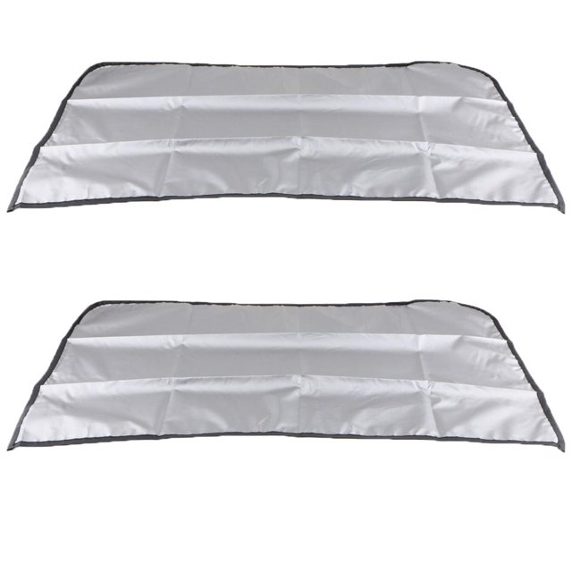 Un Par Cortina de Doble Sunshade Shield para Coche Auto Vehículo Ventana Lateral