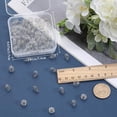thumbnail image 3 of 100Pcs Spiral Bead Cage Charms Pendants Hollow Spring Ball Charms Silver Round Stainless Steel with Hole for Jewelry Making Findings DIY Craft Supplies Necklaces Earrings Bracelet 11x8mm Gold, 3 of 5