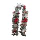thumbnail image 2 of Guirnaldas navideñas decorativas para el hogar, puerta de entrada, decoración colgante para fiestas, suministros para vacaciones, dormitorio, sala de Rojo, 2 of 9