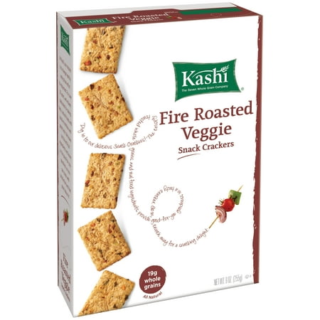 Kashi Fire Roasted Veggie Snack Crackers 9 oz tray