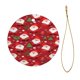thumbnail image 2 of Adorno navideño colgante de Feliz Navidad para árbol de Navidad - Decoraciones colgantes de cerámica para fiestas - Ideas para regalar adornos navideños, 2 of 8