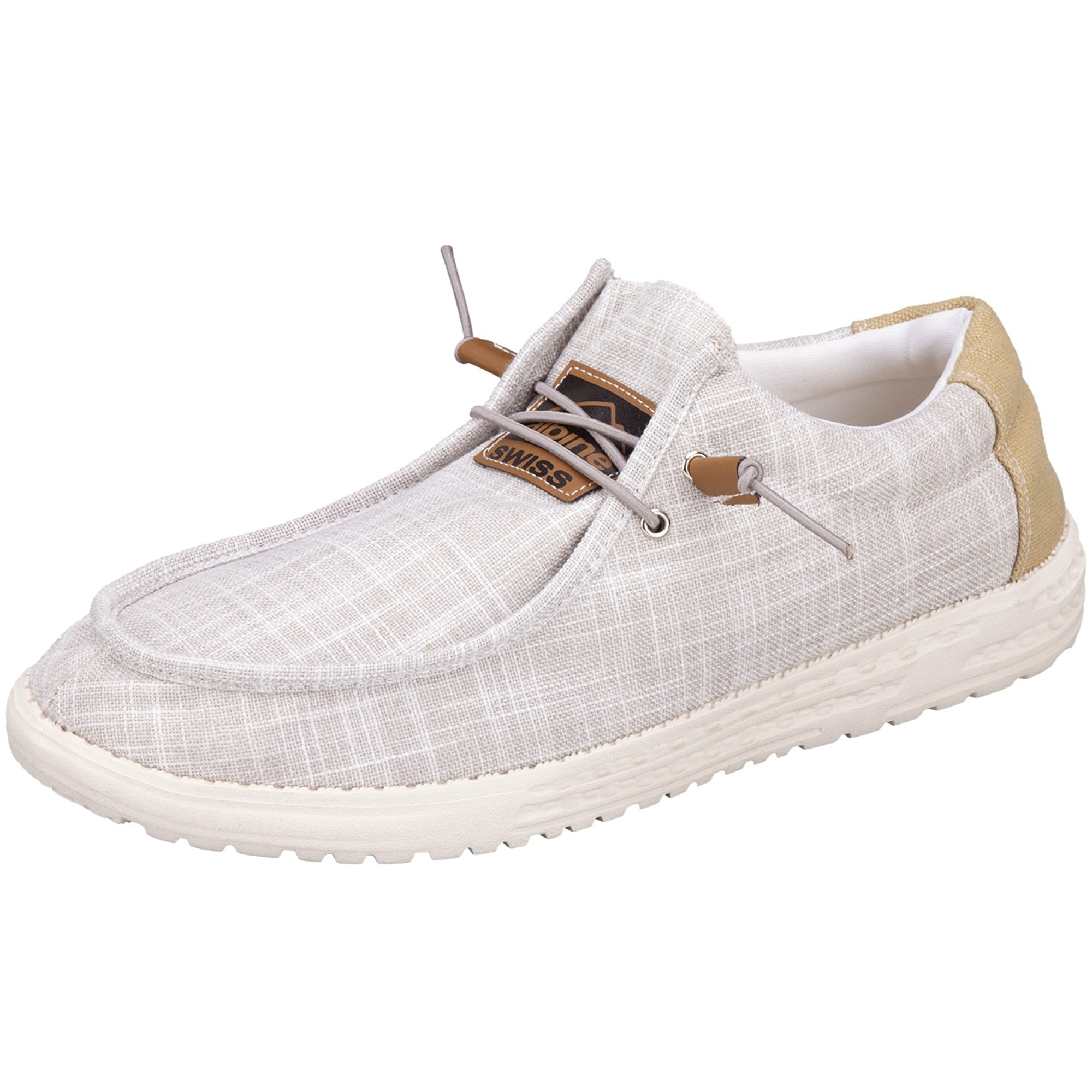 Alpine Swiss Flynn Mens Boat Shoes Casual Slip On Moccasin Loafers