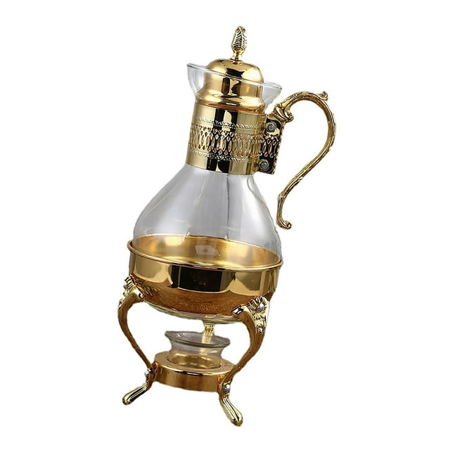 Light Luxury Glass Teapot Tea Making Decoration with Kettle for