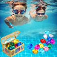 thumbnail image 5 of xaoyunyn Treasure Box Diving Diamond Set Pool Training Pirate Treasure Diving Diamond Play Toy DIY Jewelry Treasure Plastic Imitation Crystal Diamond, 5 of 6