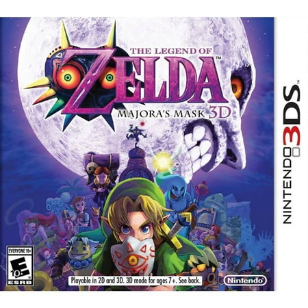 Legend Of Zelda Majora Mask (Nintendo 3DS) - (Majora's Mask Best Zelda Game)