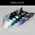 thumbnail image 5 of Huhudde High-performances Motorcycles Helmet Visor Lens Windshield Replacement Motorbike Accessories Easy Fixing for HJ-33 i90, 5 of 21