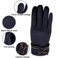 thumbnail image 3 of Guantes de invierno para mujer Guantes de mensajes de texto con pantalla táctil para clima frío - Guantes cálidos y térmicos a prueba de viento, 3 of 5