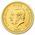 thumbnail image 2 of 2025 Niue 1/2 oz Gold Czech Lion BU, 2 of 3