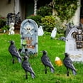 thumbnail image 4 of Cheapark Crow Decorations Yard Stake - Black Birds for Garden Party Christmas Tree Outdoor Spooky Display, 4 of 7