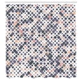 thumbnail image 2 of Ambesonne Ethnic Shower Curtain, Retro Pattern Abstract Art, 69"Wx70"L, Pale Salmon, 2 of 4