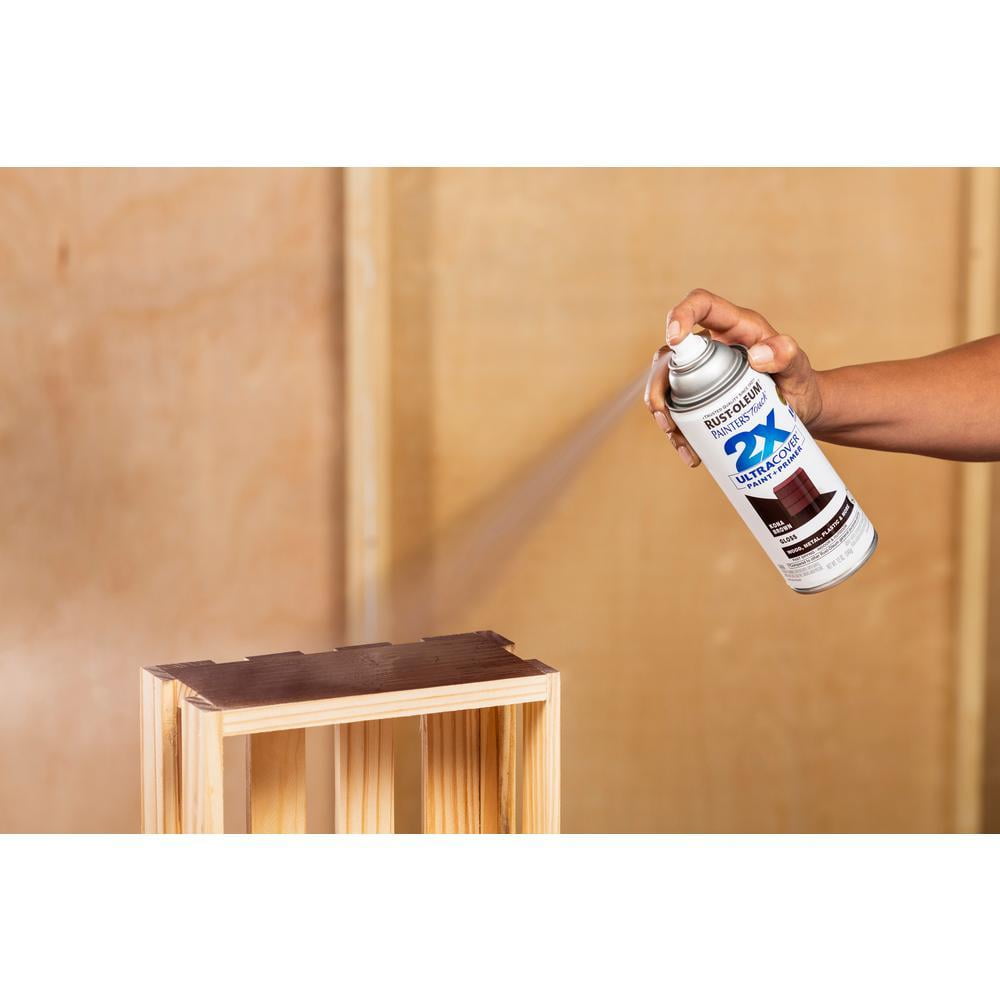 Rust-Oleum - Painter's Touch 2X Ultra Cover - 334021 - Pintura en aerosol,  12 onzas, color blanco plano