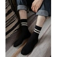 thumbnail image 5 of Mens Cotton Socks 5 Pack, Calf Socks for Men, Ankle Socks Boots Socks, 5 of 7