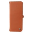 thumbnail image 3 of Compatible With Samsung Galaxy Z Fold 5 Phone Case Synthetic Leather Snapper Blocking Card Pockets Kickstand Shockproof Anti-Fingerprint Lightweight Luxury Phone Cover,Brown, 3 of 12