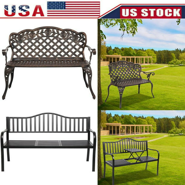 Newest Garden Bench Outdoor Patio, Patio Bench Cushions Clearance