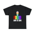 thumbnail image 3 of Proud LGBT Shirt Love is Love TShirt LGBTQ Pride Lesbian Gay Tshirts Shirts for Women Plus Size, 3 of 8