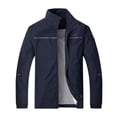 thumbnail image 4 of RUTAYY Men's Outfits Sports Casual Outdoor Tracksuit Spring Activewear Solid Color Long Sleeve Jacket and Pants Elegant Chic Sets, 4 of 4