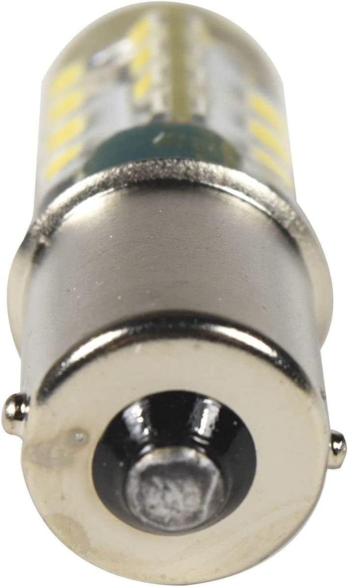 Makergroup 1156 1141 20-99 Ampoules LED BA15S à contact unique pour camping-car, remorque de voyage, camping-car, bateau, tension d'entrée 10-30 V CC, blanc froid 6000 K