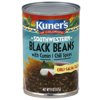 Kuner's Southwestern Black Beans With Cumin & Chili Spices, 15 oz (Pack of 12)