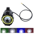 thumbnail image 2 of Lente de Luz De Carretera diseño de ojo de ángel de lente de proyector LED para climas extremos antipara motocicleta ANGGREK Otros, 2 of 7