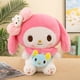 thumbnail image 3 of 40/50cm Kawaii Sanrio Cinnamoroll Kuromi My Melody juguetes de peluche muñeca almohada de peluche Anime dibujos animados decoración del hogar regalos de cumpleaños para niños, 3 of 5