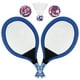 thumbnail image 5 of 1 par de raquetas de tenis para niños, raquetas ovaladas de bádminton para jugar, accesorios de juego para jardín de infantes, escuela primaria, deportes al aire libre (azul), 5 of 5