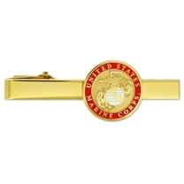 PinMart's Officially Licensed U.S.M.C. Tie Clip - Gold