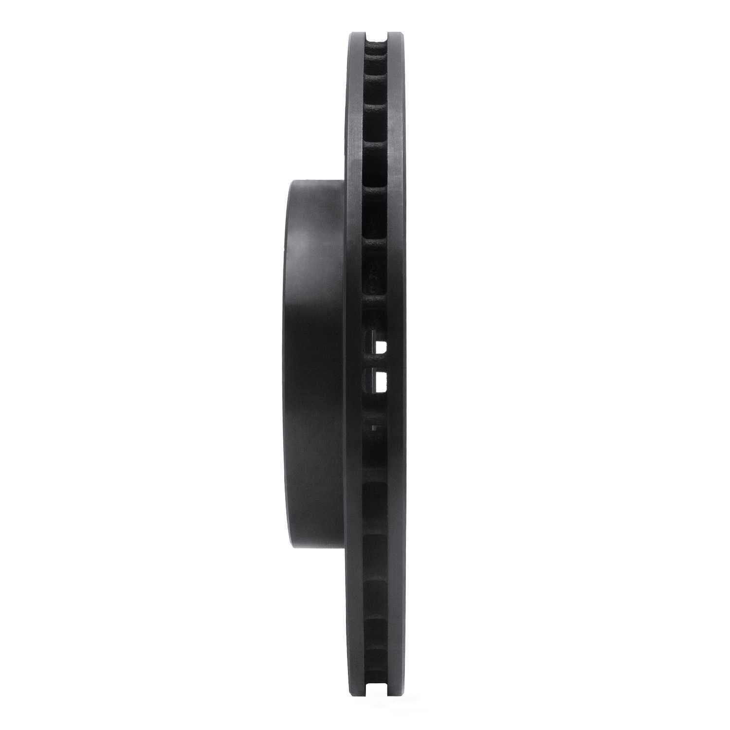 Dynamic Friction Company 633-01004L DFC Brake Rotor - Drilled And Slotted - Black