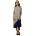 thumbnail image 6 of Women's Layered Asymmetrical Midi Dress, 6 of 6