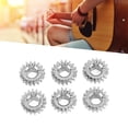 thumbnail image 1 of Engranajes de Clavija para Afinador de Guitarra Engranaje de Botón de Cuerda con Orificio Hexagonal de Metal para Guitarras Eléctricas Clásicas Populares 6 uds ANGGREK  Otros, 1 of 8