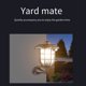 thumbnail image 5 of Sensor Solar Luces Montadas en la Pared Luces Impermeables del Paisaje del Jardín para la Decoración del Patio Pequeño de la Villa del Jardín Luces Ambientales, 5 of 5