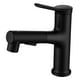 thumbnail image 2 of Lavabo con Grifo Extraíble Rociador, Grifo Mezclador de Lavabo con Un Orificio Y Una Manija para Agua Fría Y Caliente con Gira Negro Macarena Fregadero de lavabo caliente y frío, 2 of 8