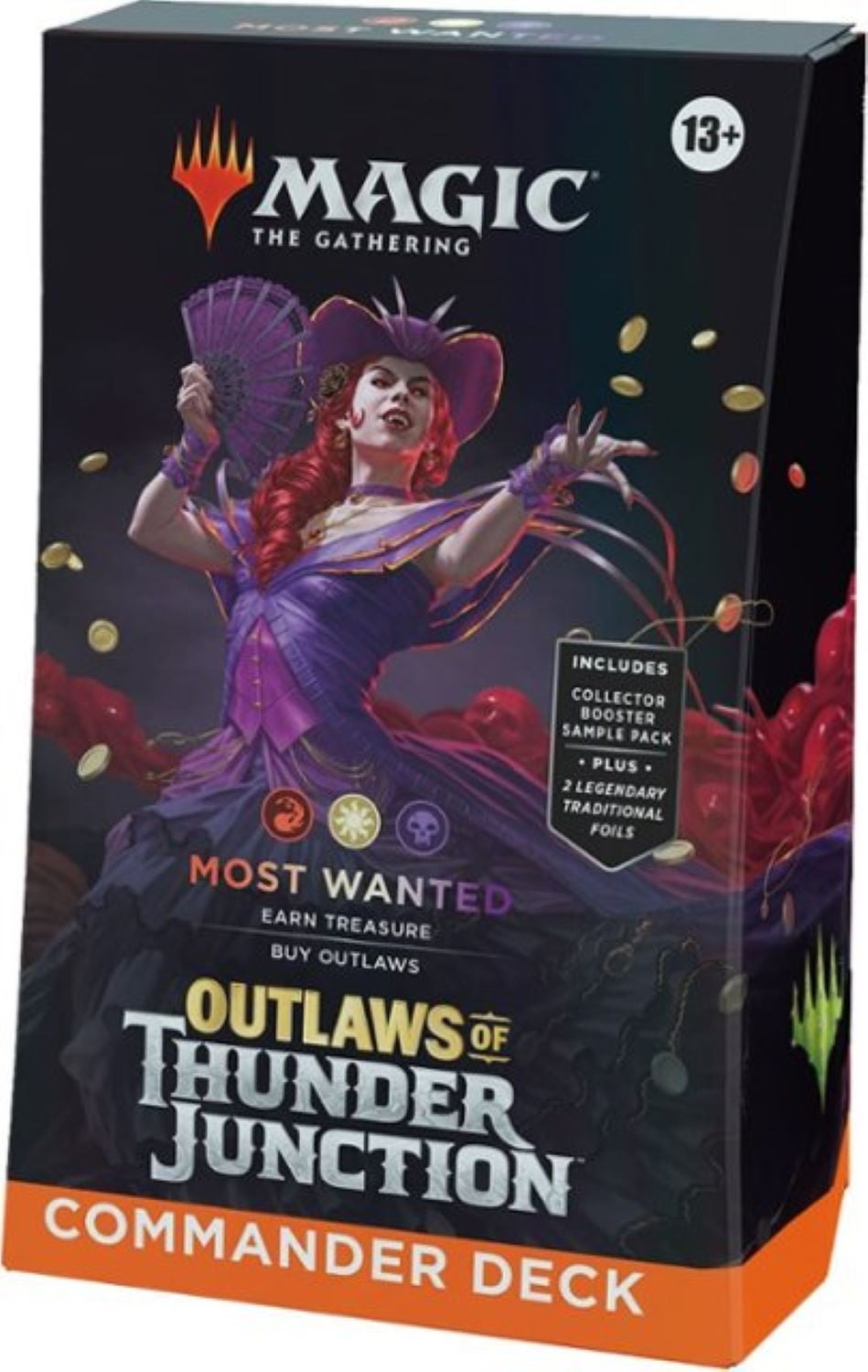 Magic: The Gathering Outlaws Thunder Junction Commander Deck - Most Wanted