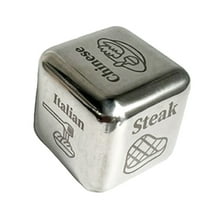 Him Her Couple Gifts for Boyfriend Girlfriend Food Decider 11th Anniversary Steel Date Night Gifts for Husband Wife for Wedding Christmas Valentines Birthday for Women Men