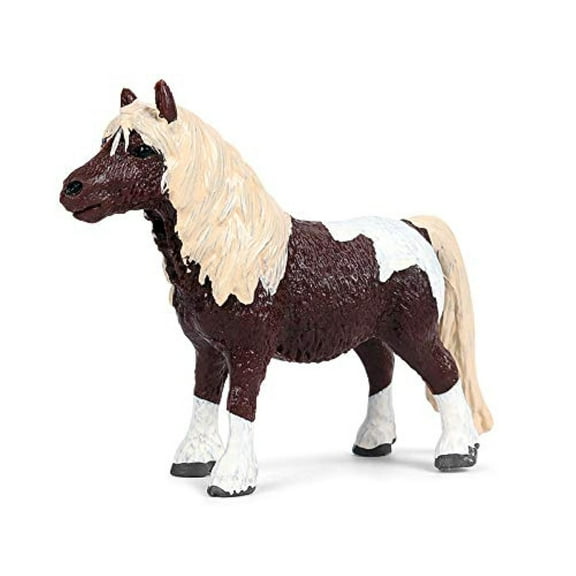 Holzlrgus Pony Figurine Realistic Plastic Horse Figurine for Collection
