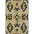 thumbnail image 2 of Addison Rugs Mayfield Premium Machine Washable Transitional Aztec Gold Rectangle Rug, 10' x 14', 2 of 7