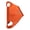 Orange, variant on Rock Climbing Chest Ascender Abdominal Risers Rope Clamp Climbing Gear Arborist Climbing Rappelling Equip