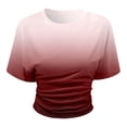 thumbnail image 3 of MAIHAN Women Oversized Tshirt Summer Tops 2026 Spring Trendy Casual Crew Neck Basic Tops Summer Baggy Tops Lightweight Sweatshirts for Women, 3 of 3