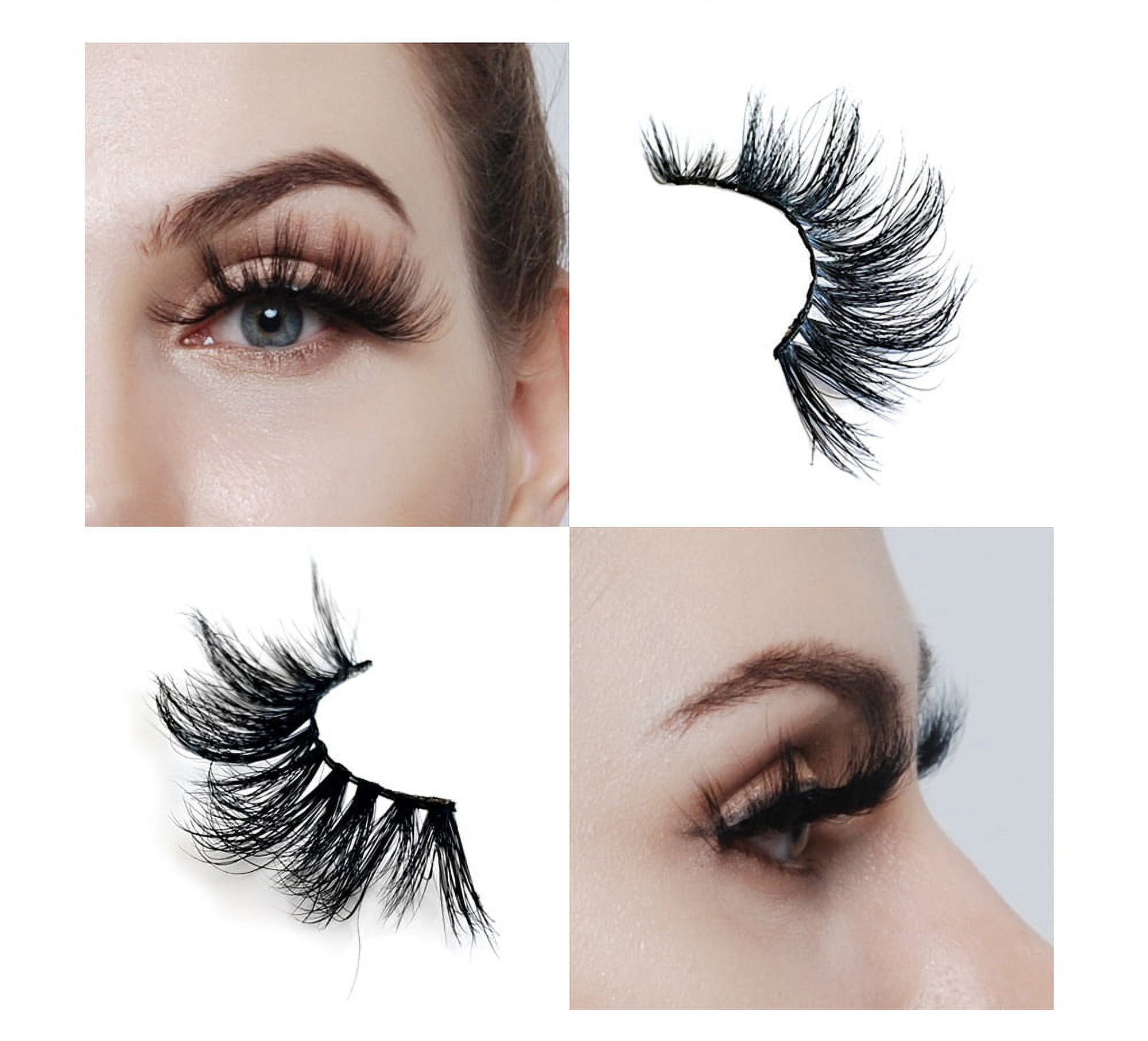 5D Silk Magnetic Eyelashes + magnetic eyeliner. Cruelty-free, reusable up to 15 times -  Ms. Queen of Hearts