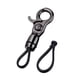 thumbnail image 5 of Llavero universal de metal para llaves de coche, para niños, niñas, hombres y mujeres. Negro, 5 of 9